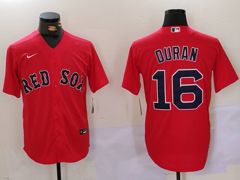 Men's Boston Red Sox Jarren Duran #16 Red Jersey